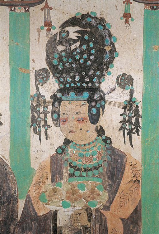 东壁门南——女供养人像