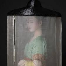 羃䍠:一种将全身遮蔽的长网罩帽